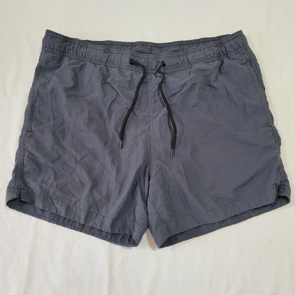 H&M Size Small Navy Blue Drawstring Swim Shorts